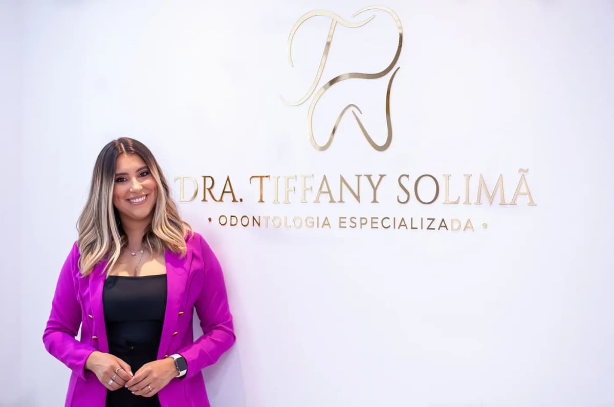 Recepção do consultório da Dra. Tiffany Solimã